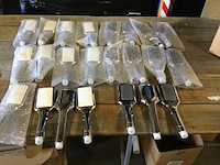 Ca. 23x douchekop voor regendouche, 823565/823131, wit/zwart - afbeelding 2 van  6