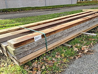 Ca. 23x douglas balken fijnbezaagd, 50x150mm, lengte 400cm (b keuze) - afbeelding 1 van  1