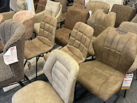 Ca. 23x eetkamerstoelen, taupe - afbeelding 4 van  7