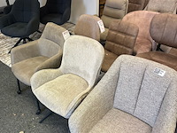 Ca. 23x eetkamerstoelen, taupe - afbeelding 6 van  7