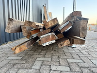Ca. 23x houten gordingen - afbeelding 4 van  11