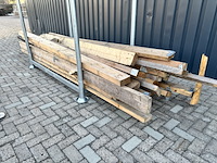 Ca. 23x houten gordingen - afbeelding 5 van  11