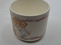 Ca. 23x kinder servies set, cherished teddies, jack & jill melamine dinner set - afbeelding 3 van  7