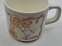 Ca. 23x kinder servies set, cherished teddies, jack & jill melamine dinner set - afbeelding 4 van  7