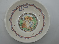 Ca. 23x kinder servies set, cherished teddies, jack & jill melamine dinner set - afbeelding 6 van  7