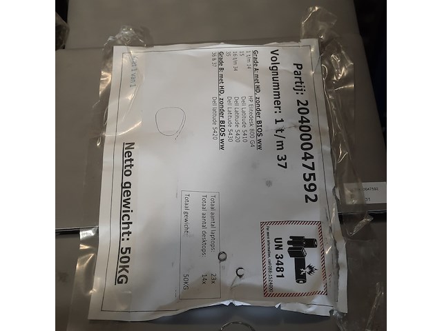 Ca. 23x laptop, dell, o.a. latitude 5420 - afbeelding 3 van  11