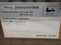 Ca. 23x laptop, dell, o.a. latitude 5420 - afbeelding 14 van  15