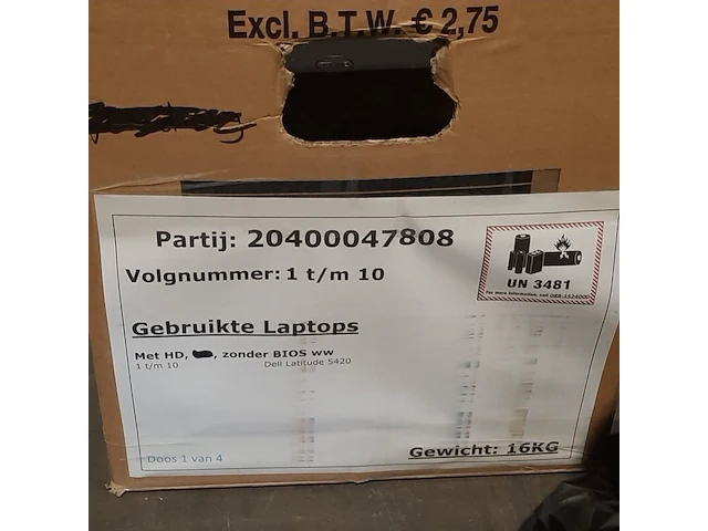 Ca. 23x laptop, dell, o.a. latitude 5420 - afbeelding 15 van  15