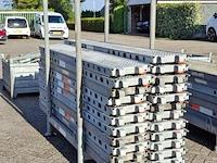 Ca. 23x o-roostervloer, layher, allround | 257x32 cm, in transportbok - afbeelding 2 van  6