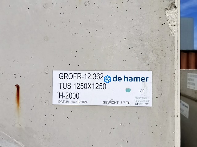 Ca. 23x prefab betonnen inspectieputten, de hamer, diverse soorten, 2024 - afbeelding 16 van  22