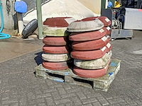 Ca. 23x verkeersscheidingselement - stootband - afbeelding 2 van  5
