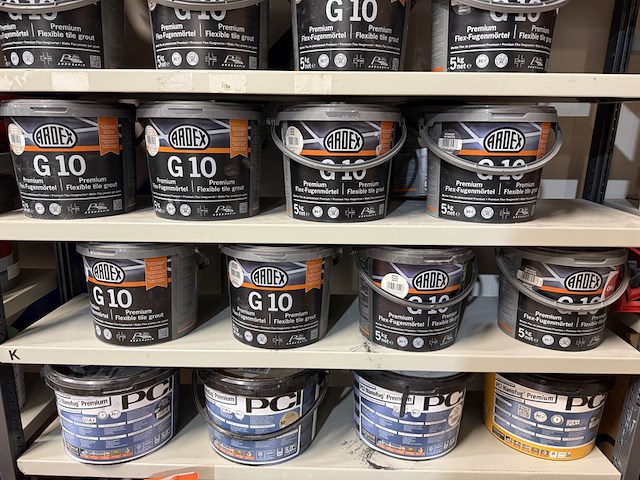 Ca. 23x voegmortel, voegmiddel, w.o. ardex, cgm - afbeelding 3 van  8