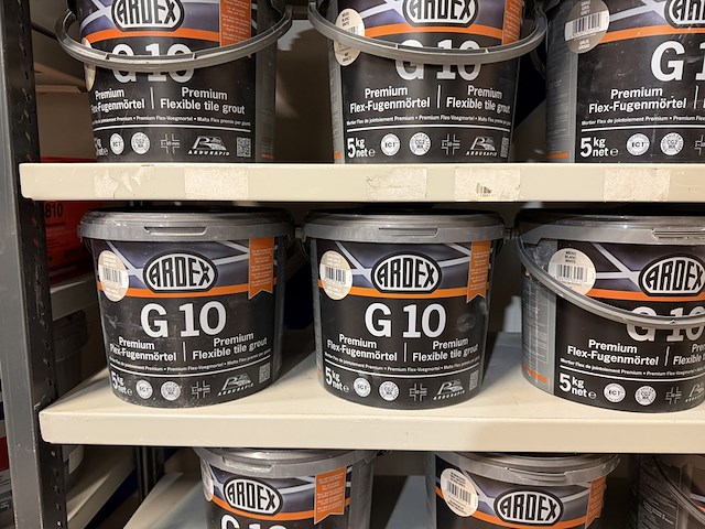 Ca. 23x voegmortel, voegmiddel, w.o. ardex, cgm - afbeelding 7 van  8