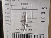 Ca. 24000x mondkapjes, blauw - afbeelding 2 van  2