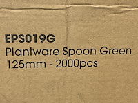 Ca. 24000x plantware composteerbare koffie lepels, groen - afbeelding 5 van  5