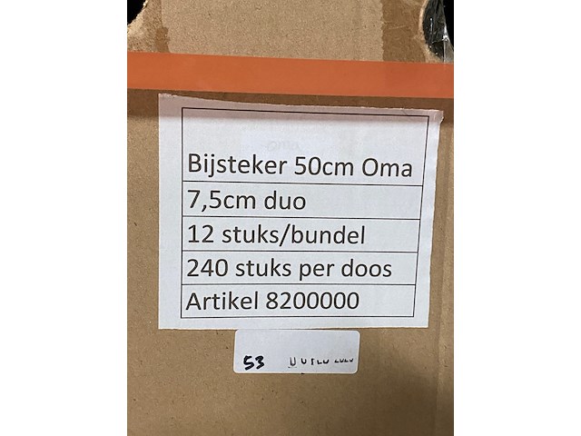 Ca. 2400x bijsteker 50 cm oma, sarah - afbeelding 5 van  7