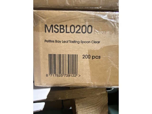 Ca. 2400x fingerfood - amuselepels, transparant - afbeelding 4 van  4