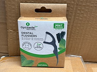 Ca. 240x dentalflossers - 50 pack optismile, mint - afbeelding 1 van  2