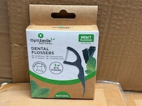 Ca. 240x dentalflossers - 50 pack optismile, mint