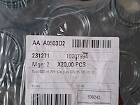 Ca. 240x glazen pot - afbeelding 3 van  3