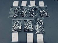 Ca. 240x karperlood / karpergewichten met wartel, 30-160 gr - afbeelding 6 van  6