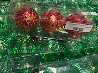 Ca. 240x kerstballen, house of seasons, diversen, foam met spiegel afwerking - afbeelding 2 van  5