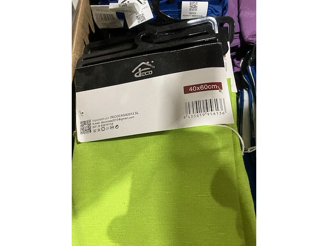 Ca. 240x kussenhoezen, decocasa, diverse kleuren - afbeelding 3 van  7