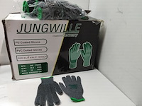 Ca. 240x paar werkhandschoenen met anti slip - afbeelding 1 van  3