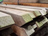 Ca. 240x palen met punt, massaranduba - afbeelding 5 van  6