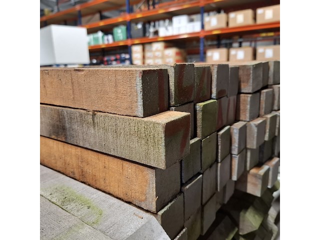 Ca. 240x palen met punt, massaranduba - afbeelding 6 van  6