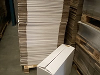 Ca. 240x verzend / wikkeldozen 65x25x58cm, wit - afbeelding 1 van  2