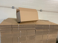 Ca. 240x verzenddozen 42x17x17cm, bruin - afbeelding 1 van  4