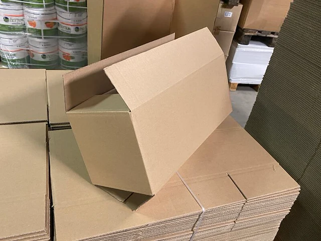 Ca. 240x verzenddozen, bruin, 42x17x17cm - afbeelding 2 van  4