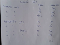 Ca. 244x diverse werkkleding - afbeelding 18 van  30