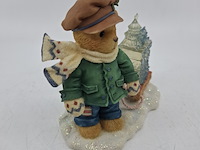 Ca. 24x beeldje, cherished teddies, james - going my way for the holidays, 269786 - afbeelding 2 van  7