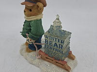 Ca. 24x beeldje, cherished teddies, james - going my way for the holidays, 269786 - afbeelding 3 van  7