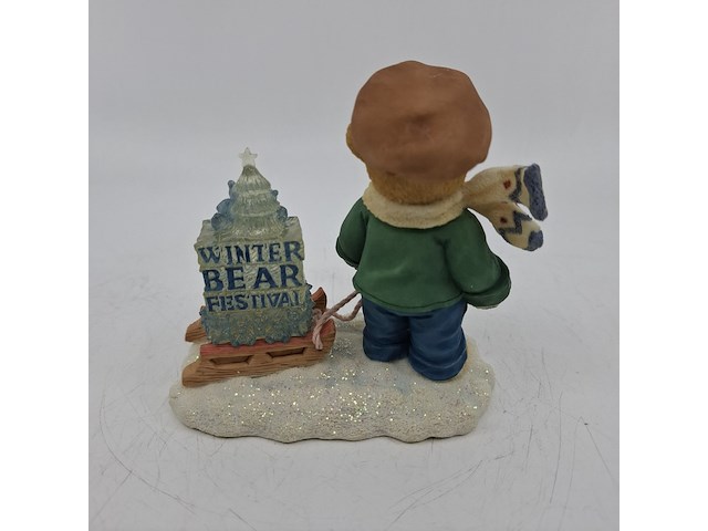 Ca. 24x beeldje, cherished teddies, james - going my way for the holidays, 269786 - afbeelding 4 van  7