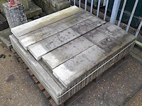 Ca. 24x betonnen opsluitband, 6 x 20 x 100 cm - afbeelding 1 van  3