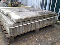 Ca. 24x betonnen opsluitband, 6 x 20 x 100 cm - afbeelding 2 van  3