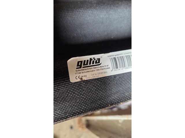 Ca. 24x bitumen golfplaten, guttanit - afbeelding 3 van  5