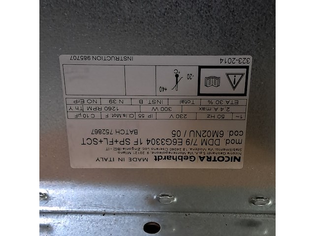 Ca. 24x centrifugaal ventilator, nicotra gbhardt, ddm7/9 e6g3304 - afbeelding 3 van  8