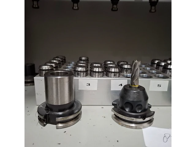 Ca. 24x diverse gereedschapshouders t.b.v. cnc bewerkingscentrum, kavel 2 - afbeelding 8 van  21