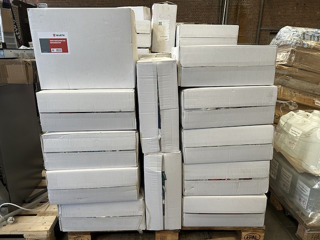 Ca. 24x doos bonte poetslappen 9 kg badjaskwaliteit, würth - afbeelding 3 van  3
