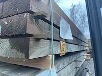 Ca. 24x douglas balken fijnbezaagd, 75x175mm, lengte 300cm - afbeelding 2 van  3