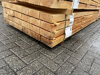 Ca. 24x douglas balken fijnbezaagd, 75x175mm, lengte 300cm - afbeelding 4 van  4