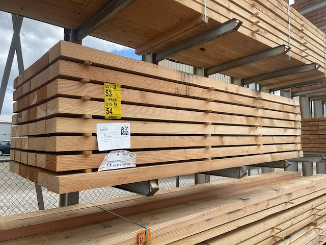 Ca. 24x douglas balken fijnbezaagd, 75x175mm, lengte 300cm - afbeelding 4 van  4