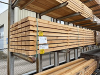 Ca. 24x douglas balken fijnbezaagd, 75x175mm, lengte 400cm - afbeelding 4 van  4