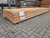 Ca. 24x douglas balken fijnbezaagd, 75x175mm, lengte 400cm - afbeelding 4 van  4