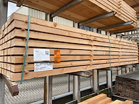 Ca. 24x douglas dakbalken fijnbezaagd, 75x175mm, lengte 400cm - afbeelding 4 van  4