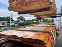 Ca. 24x douglas zweeds rabat, 26x190mm, lengte 500cm - afbeelding 1 van  3